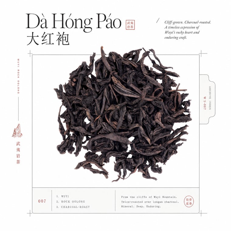 The design — Dà Hóng Páo