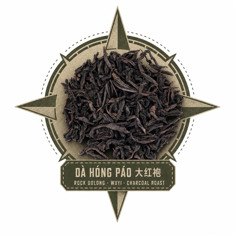 The design — Dà Hóng Páo