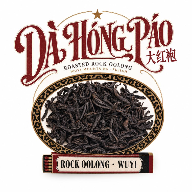 The design — Dà Hóng Páo