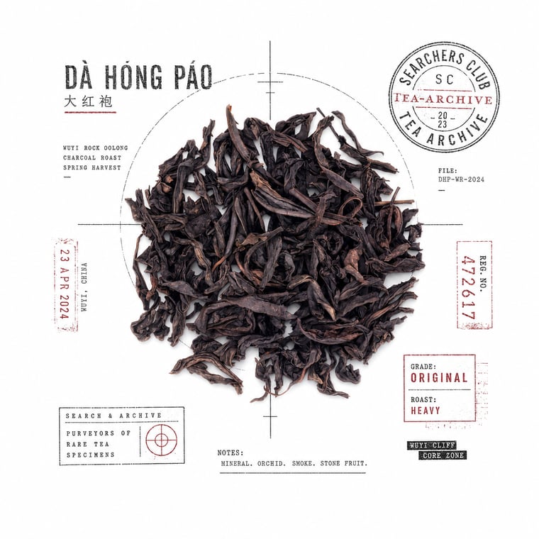 The design — Dà Hóng Páo