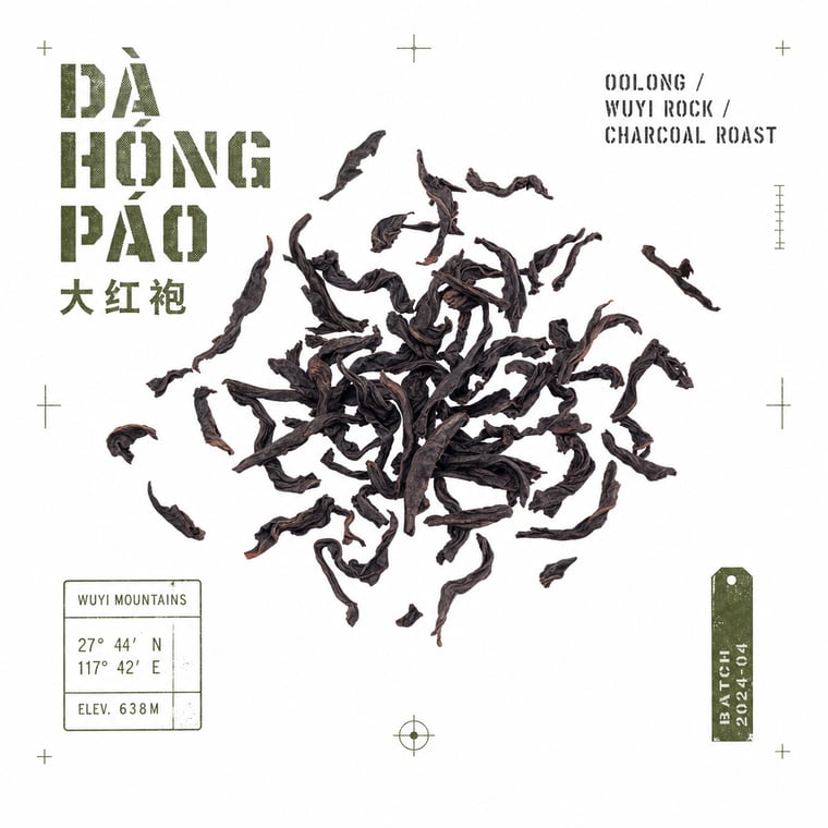 The design — Dà Hóng Páo