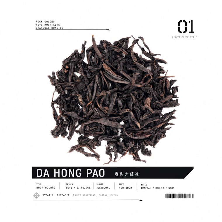 The design — Dà Hóng Páo